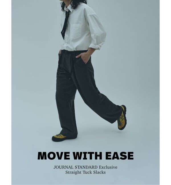 JOURNAL STANDARD「Gramicci / グラミチ 別注 ストレート タック スラックス」|スラックス|
