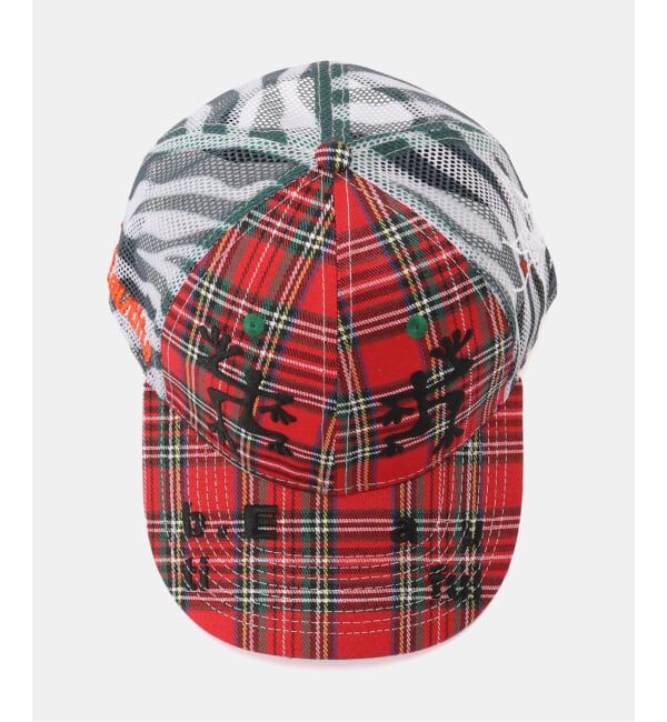 Oriens JOURNAL STANDARD「【b.Eautiful/ビューティフル】Biyu Hat（RED PLAID/ZE）」|キャップ・キャスケット|
