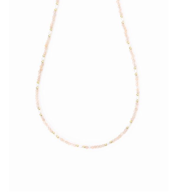 NOBLE「MARIHA/マリハ Dream Dust ネックレス(ベージュムーンストーン)」|ネックレス|