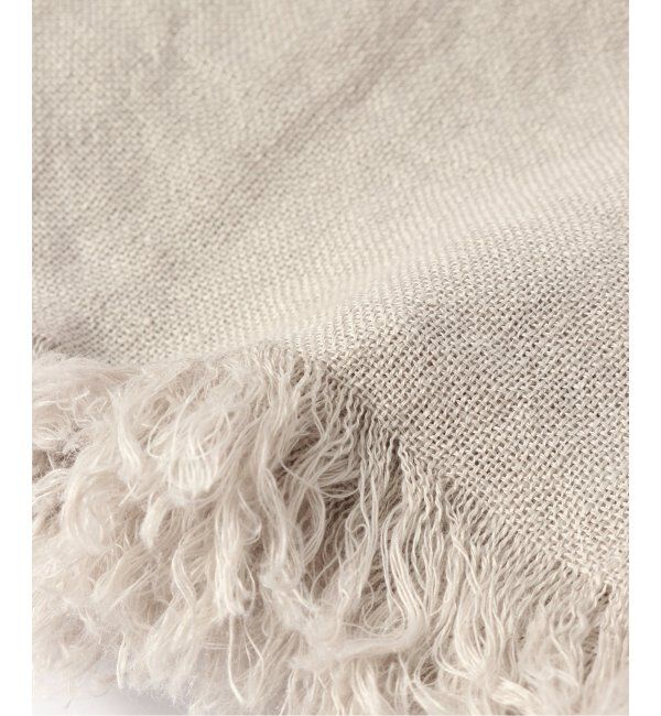 FRAMeWORK「ASAUCE MELER/アソースメレ フランダースサンリネンガーゼストール」|ストール|