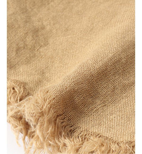 FRAMeWORK「ASAUCE MELER/アソースメレ フランダースサンリネンガーゼストール」|ストール|