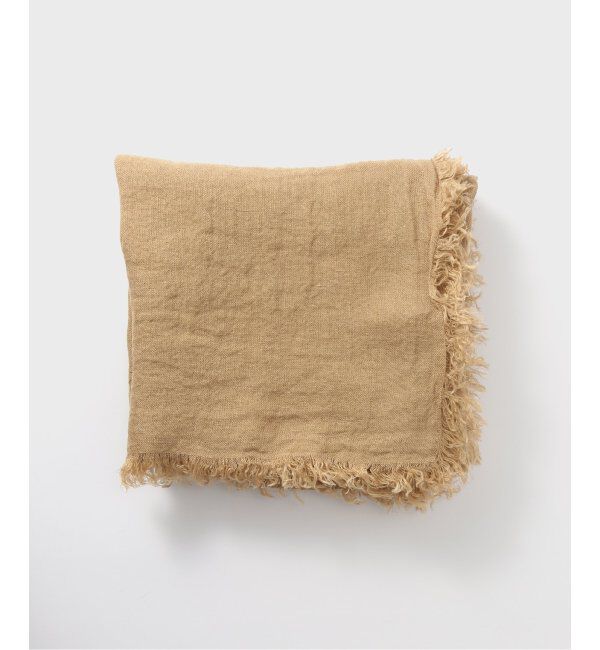 FRAMeWORK「ASAUCE MELER/アソースメレ フランダースサンリネンガーゼストール」|ストール|