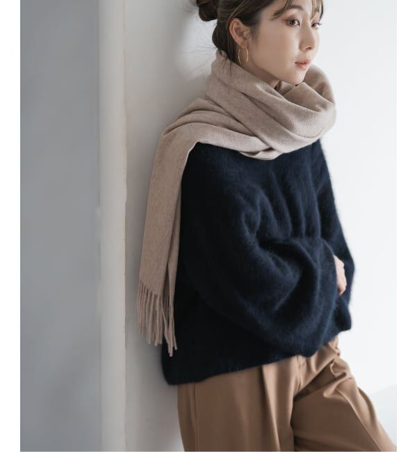NOBLE「《追加》オリジナルカシミヤストール」|マフラー|