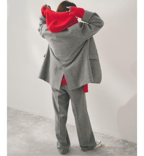 Spick and Span「Higuchi*Sカシミヤ混フードマフラー」|マフラー|