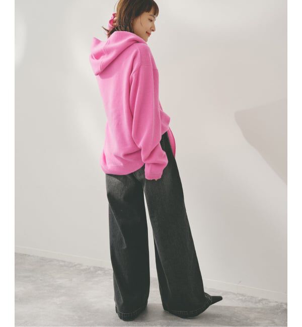 Spick and Span「Higuchi*Sカシミヤ混フードマフラー」|マフラー|