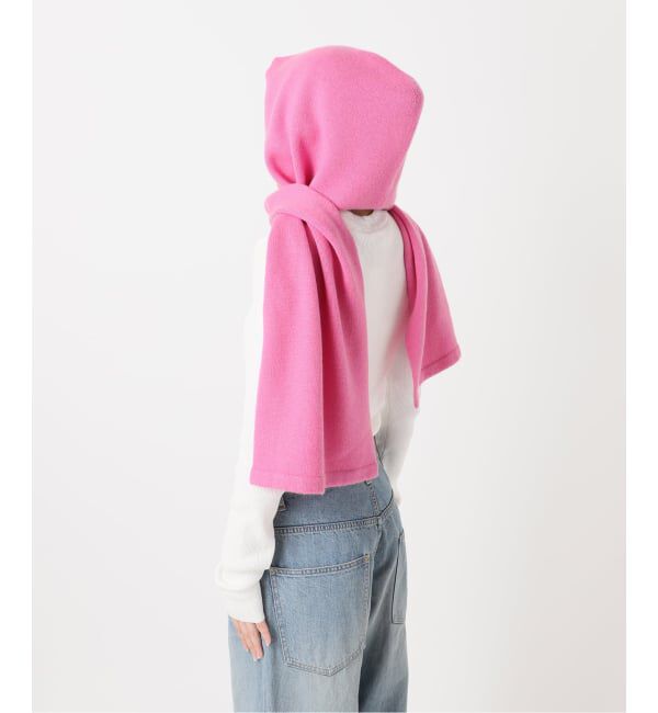 Spick and Span「Higuchi*Sカシミヤ混フードマフラー」|マフラー|