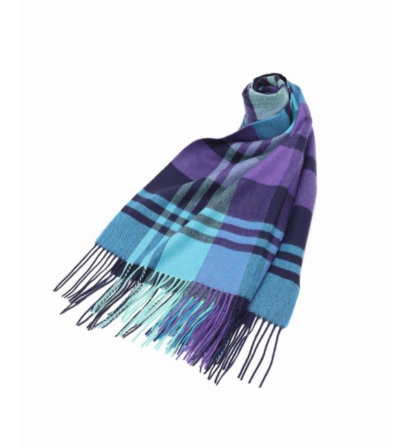 Spick and Span「《追加》Spick & Span カシミヤチェックストール」|ストール|