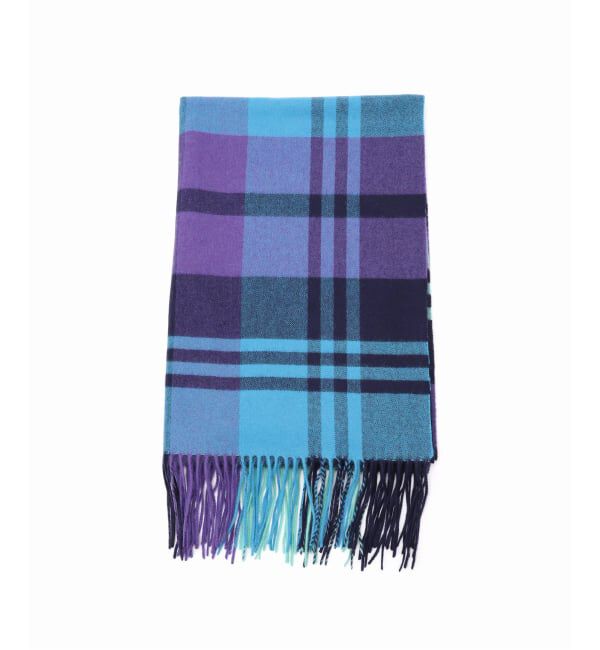 Spick and Span「《追加》Spick & Span カシミヤチェックストール」|ストール|