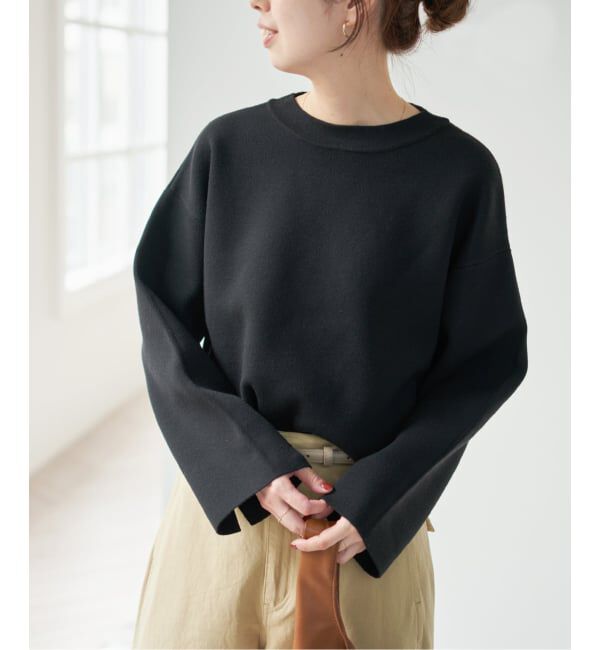 Spick and Span「スムースショート丈ニット」|ニット・セーター|