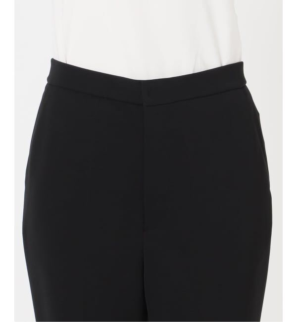 NOBLE「ジャージーフレアパンツ」|スラックス|