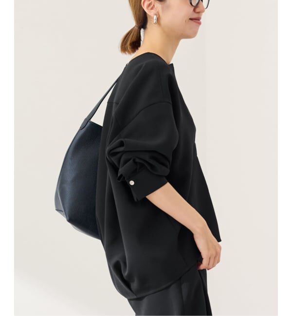 FRAMeWORK「ライトダブルクロスコクーンブラウス」|シャツ・ブラウス|