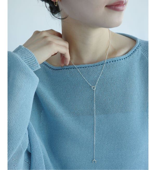NOBLE「Sympathy of Soul/シンパシーオブソウル DROP HORSESHOE NECKLACE」|ネックレス|シルバー