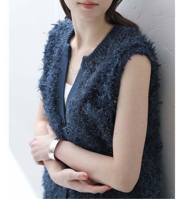  「【洗える】フェザーベスト」|ベスト・ジレ|