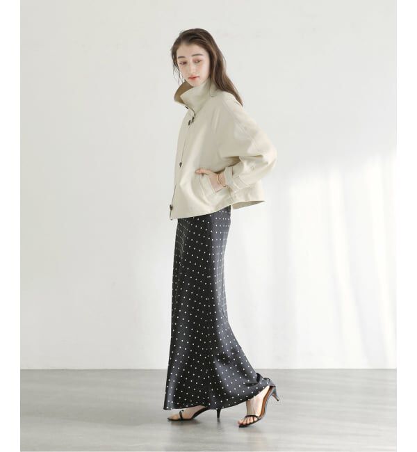  「【洗える】スタンドカラーライトショートブルゾン」|その他|