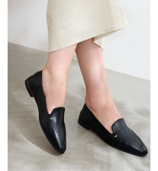  「《追加》スクエアステッチソフトローファー」|ローファー|