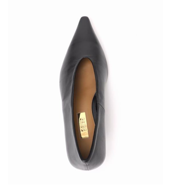 GRISE「《追加》GRISE5cmポインテッドレザーソフトウェッジパンプス」|パンプス|