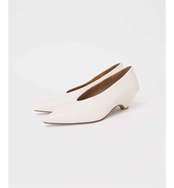 GRISE「《追加》GRISE5cmポインテッドレザーソフトウェッジパンプス」|パンプス|