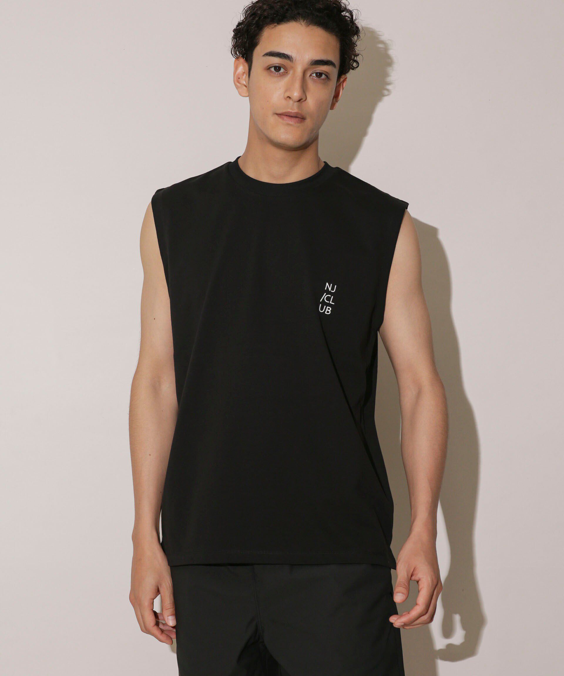 nano･universe「｢NJ/CLUB｣PARKSTOCK ベーシックタンクトップ」|Tシャツ・カットソー|ブラック
