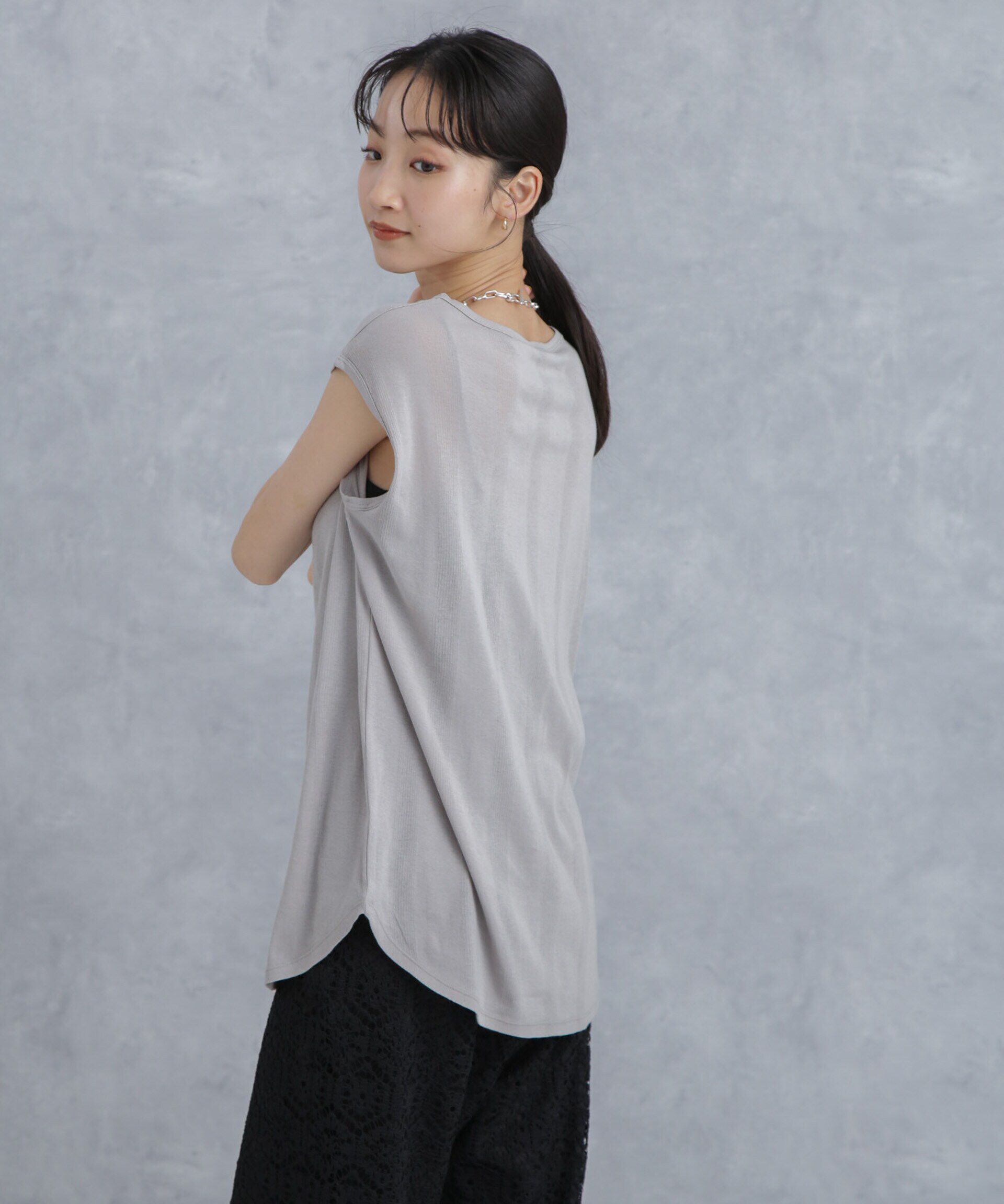 nano･universe「Robert P. Miller/別注 Light Prib Tank」|Tシャツ・カットソー|