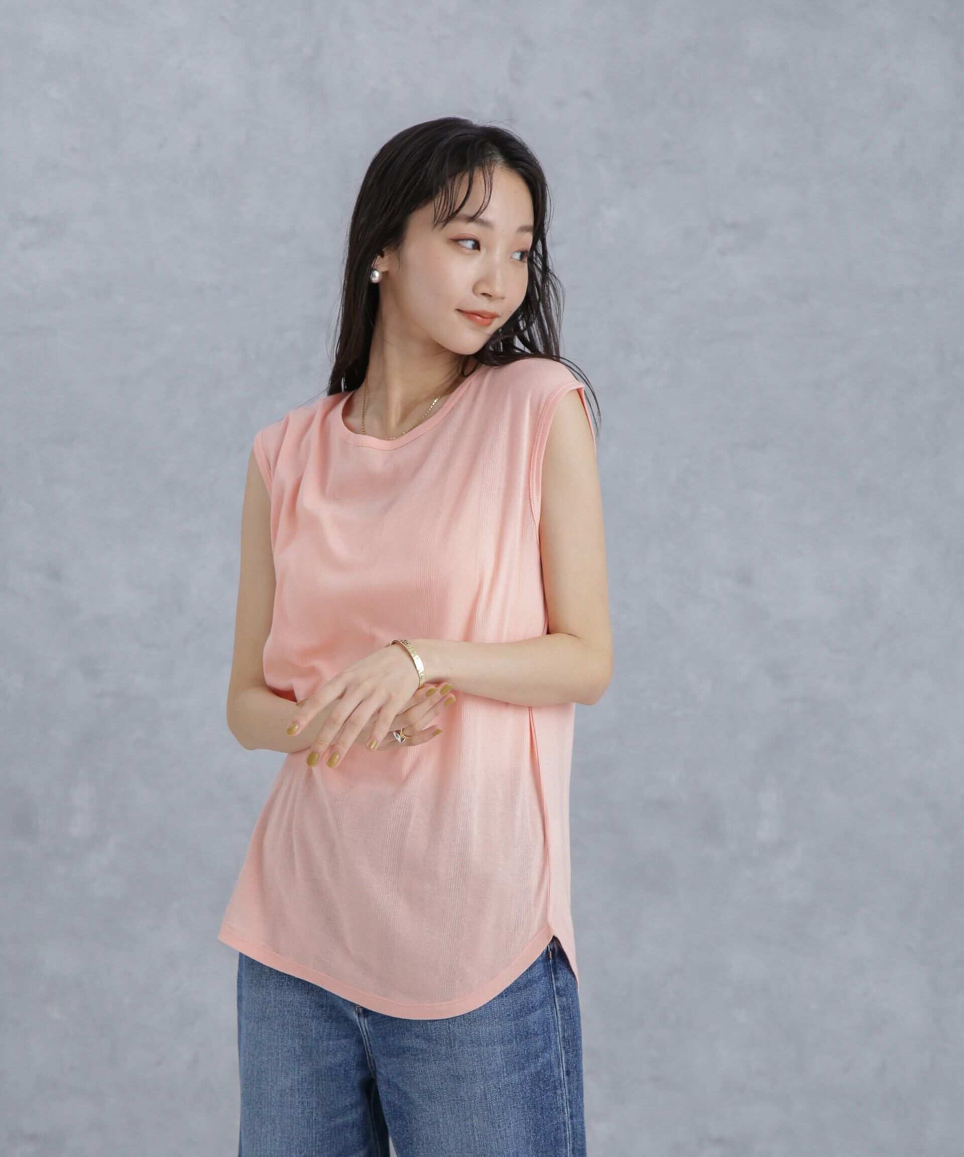 nano･universe「Robert P. Miller/別注 Light Prib Tank」|Tシャツ・カットソー|