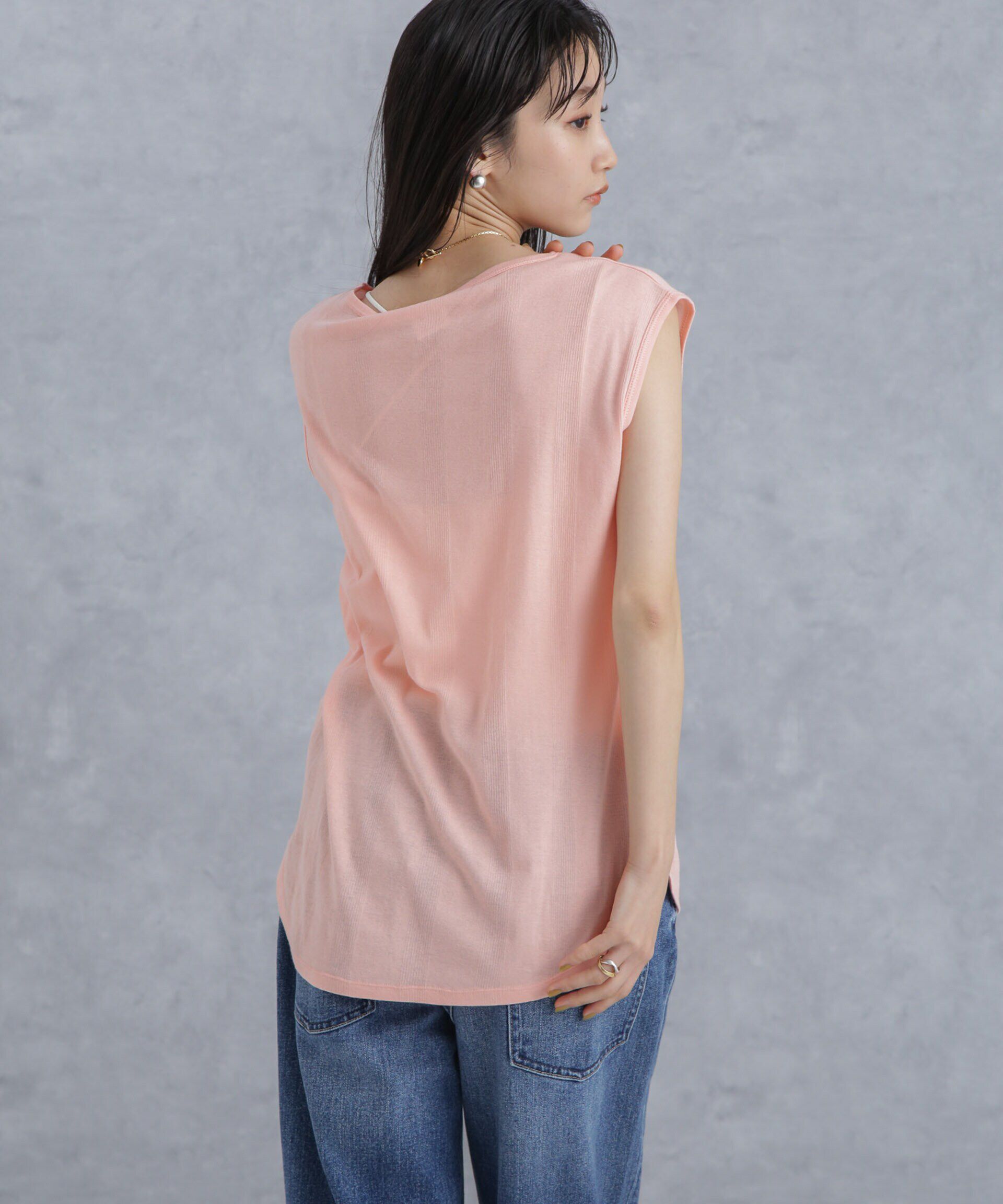 nano･universe「Robert P. Miller/別注 Light Prib Tank」|Tシャツ・カットソー|