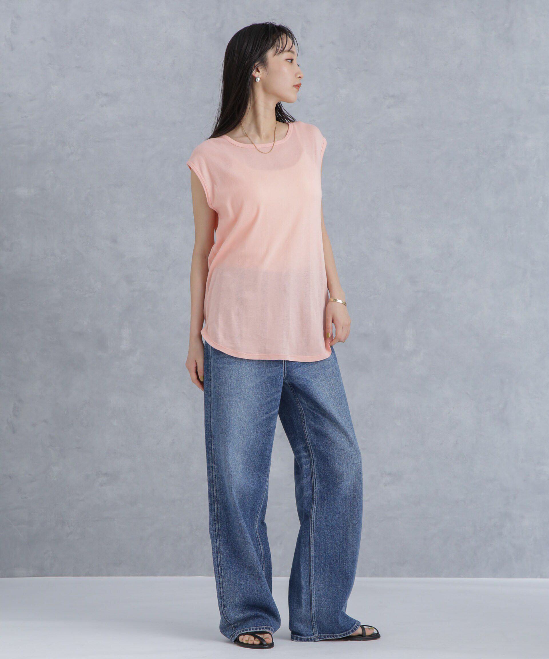 nano･universe「Robert P. Miller/別注 Light Prib Tank」|Tシャツ・カットソー|