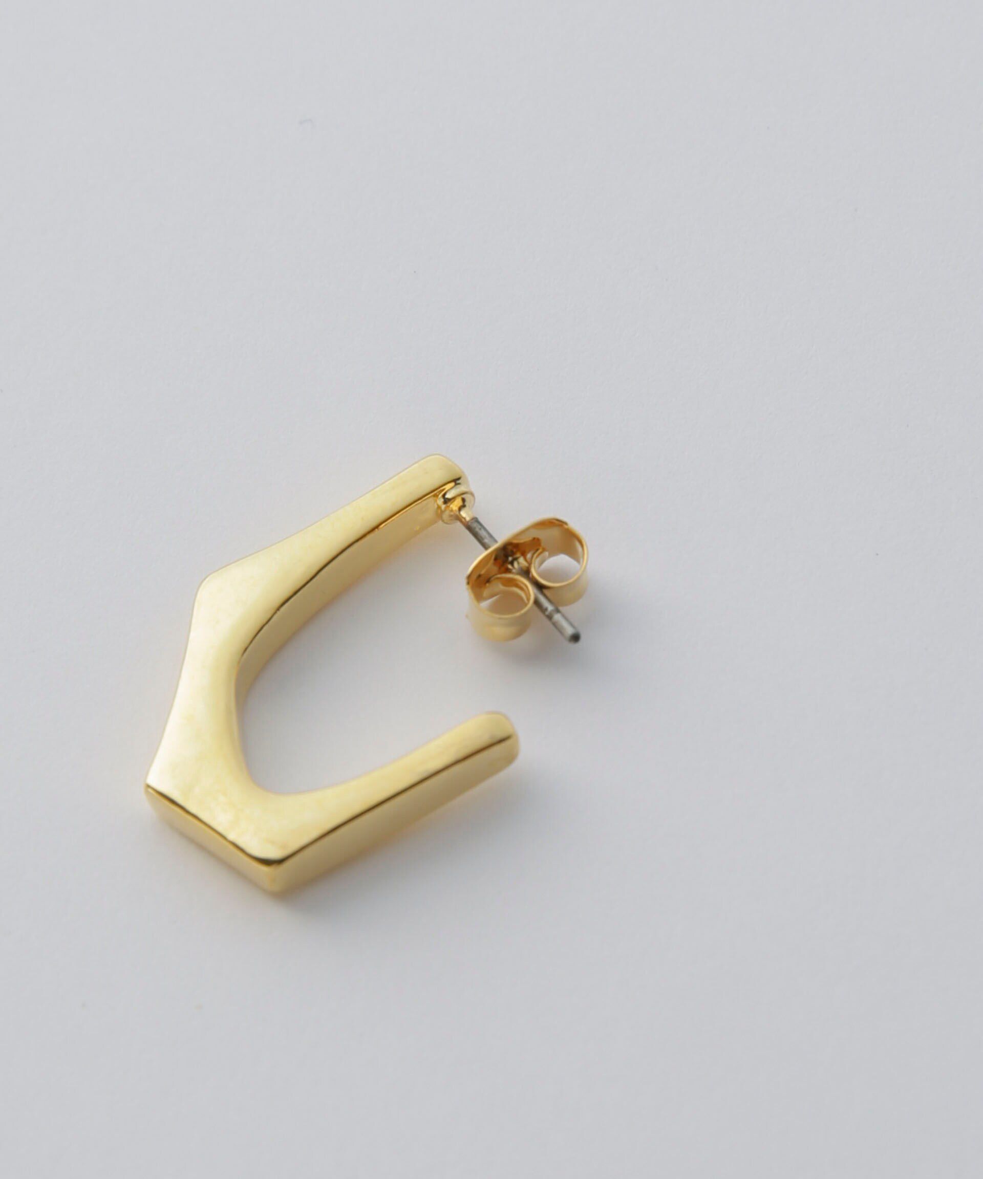 NANO universe「スクエアカットピアス」|ピアス|