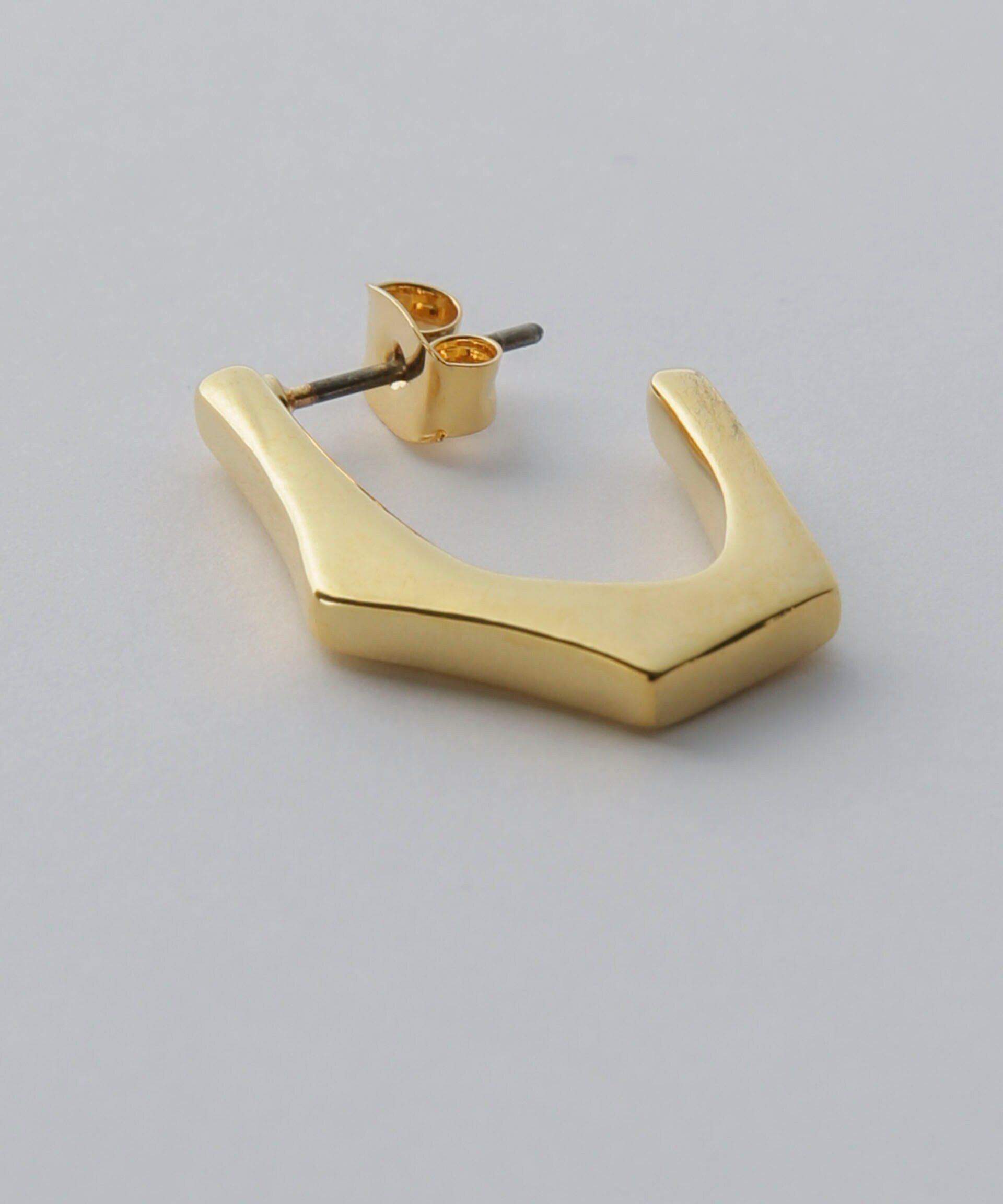 NANO universe「スクエアカットピアス」|ピアス|