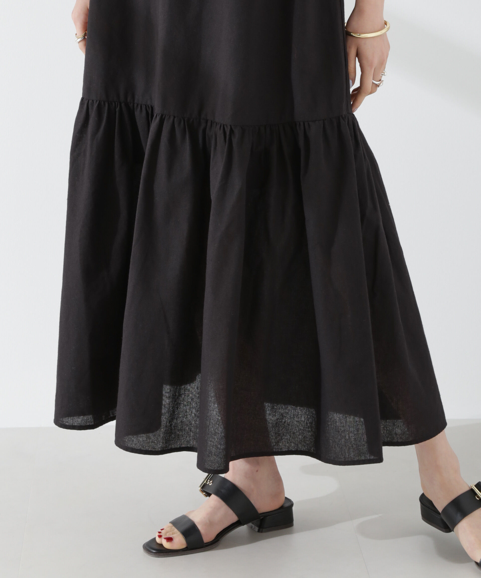 nano･universe「綿麻COOLMAXワンピース」|ワンピース|