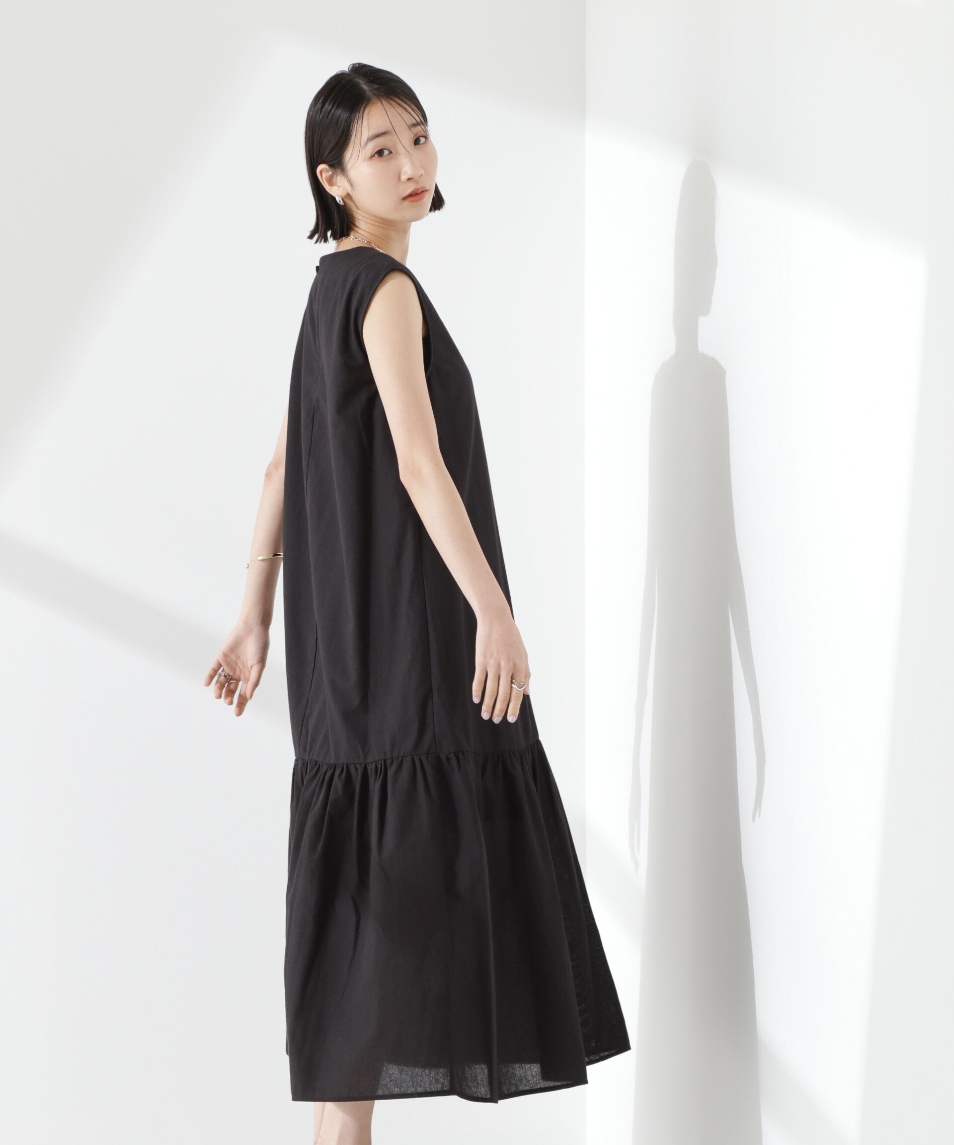 nano･universe「綿麻COOLMAXワンピース」|ワンピース|