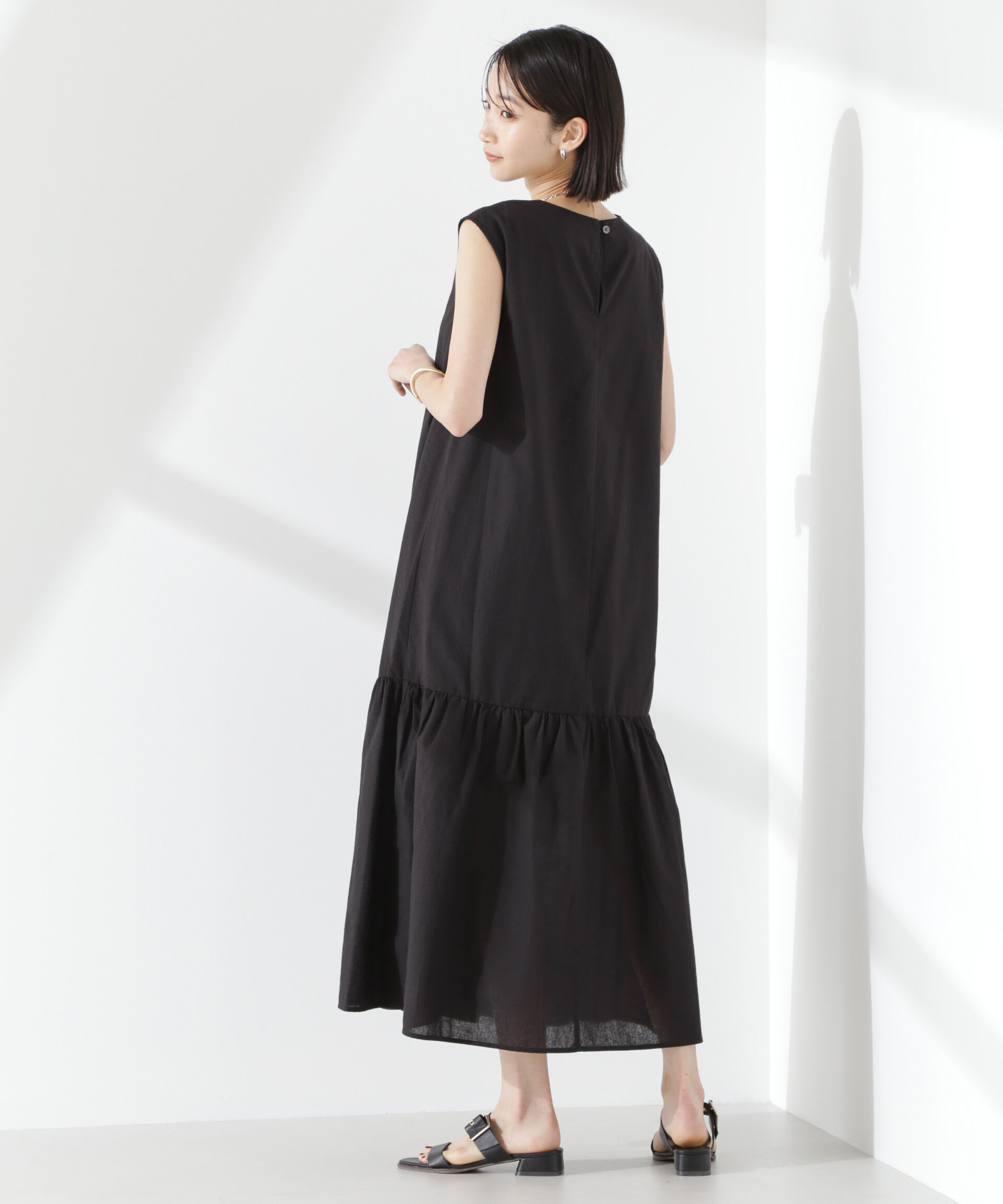 nano･universe「綿麻COOLMAXワンピース」|ワンピース|