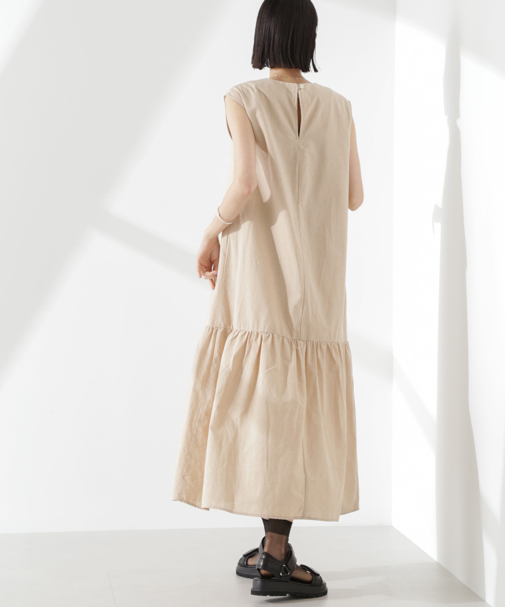 nano･universe「綿麻COOLMAXワンピース」|ワンピース|