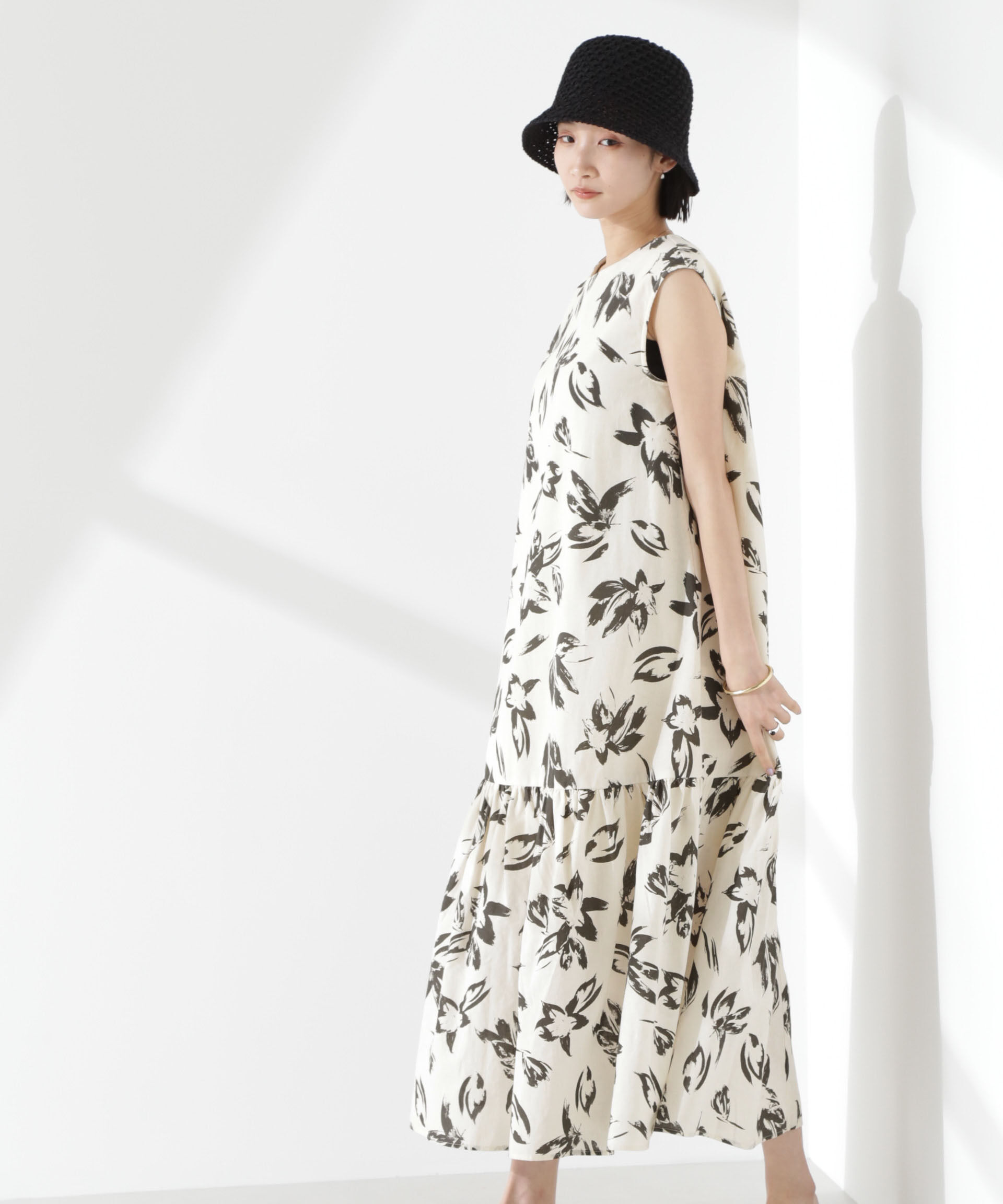 nano･universe「綿麻COOLMAXワンピース」|ワンピース|