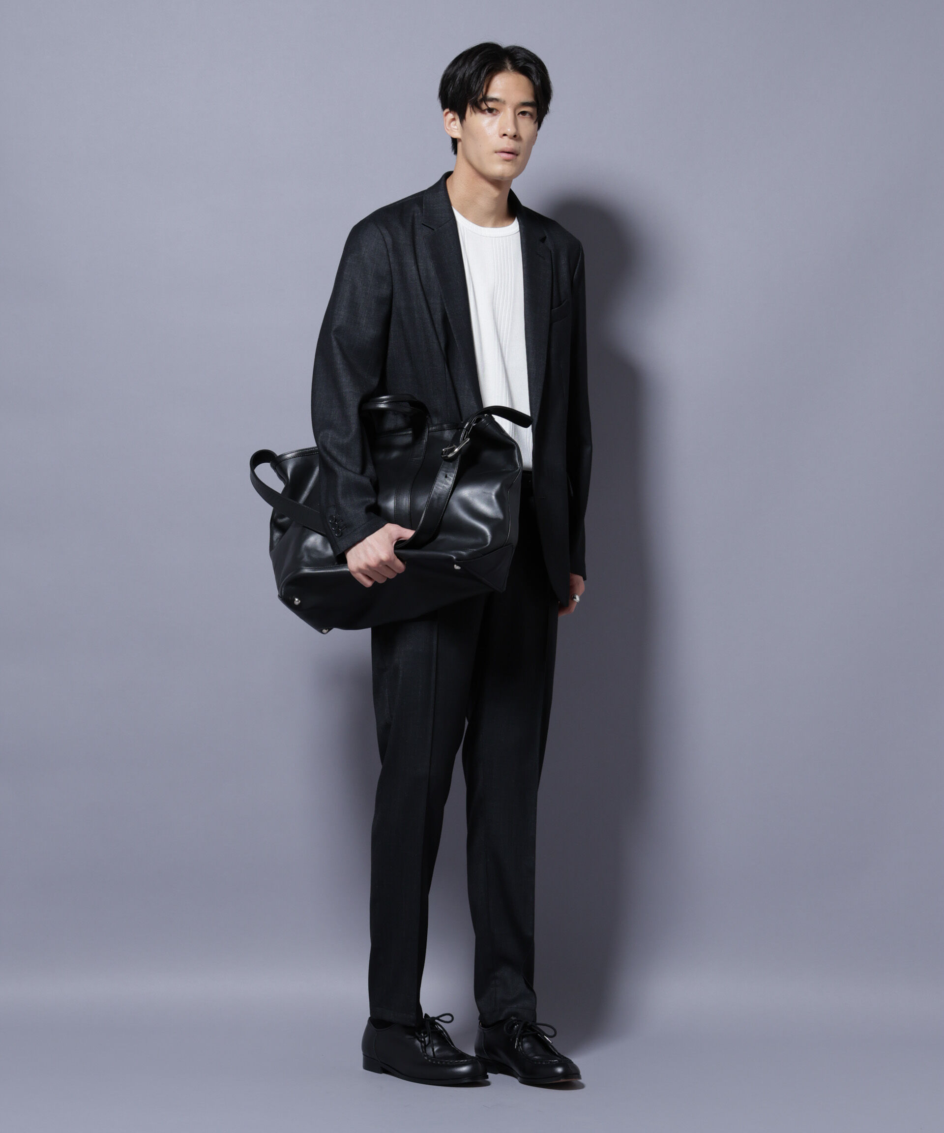 nano･universe「「N TROUSERS PREMIUM」ウールデニムパンツ/STRETCH(セットアップ可)」|スーツ|