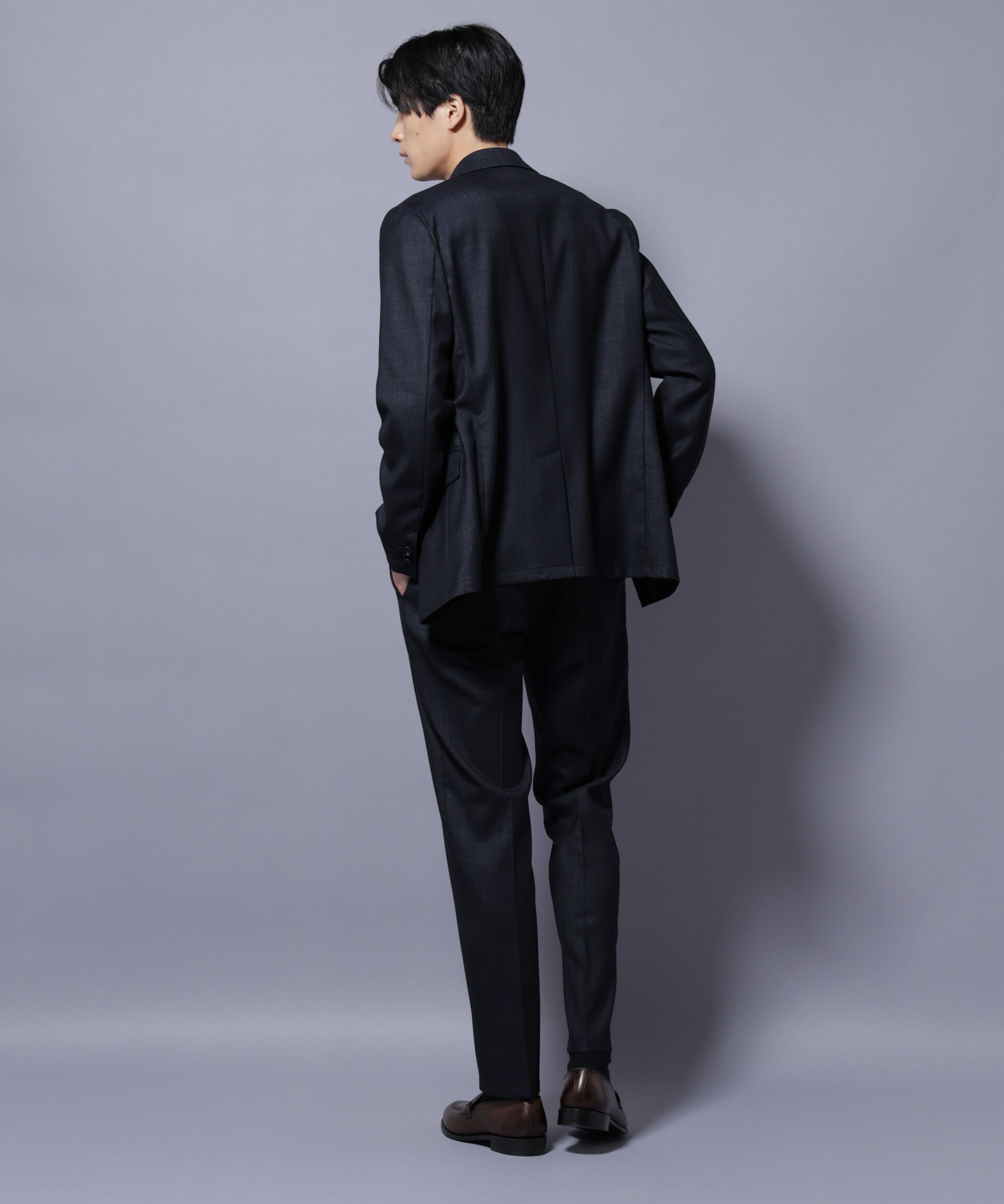 nano･universe「「N TROUSERS PREMIUM」ウールデニムパンツ/STRETCH(セットアップ可)」|スーツ|