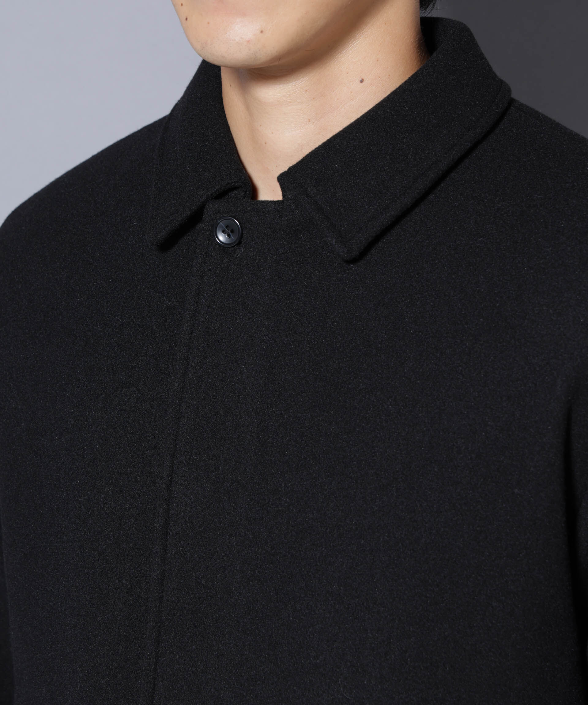 nano･universe「テックメルトンショートブルゾン」|ブルゾン・スタジャン|