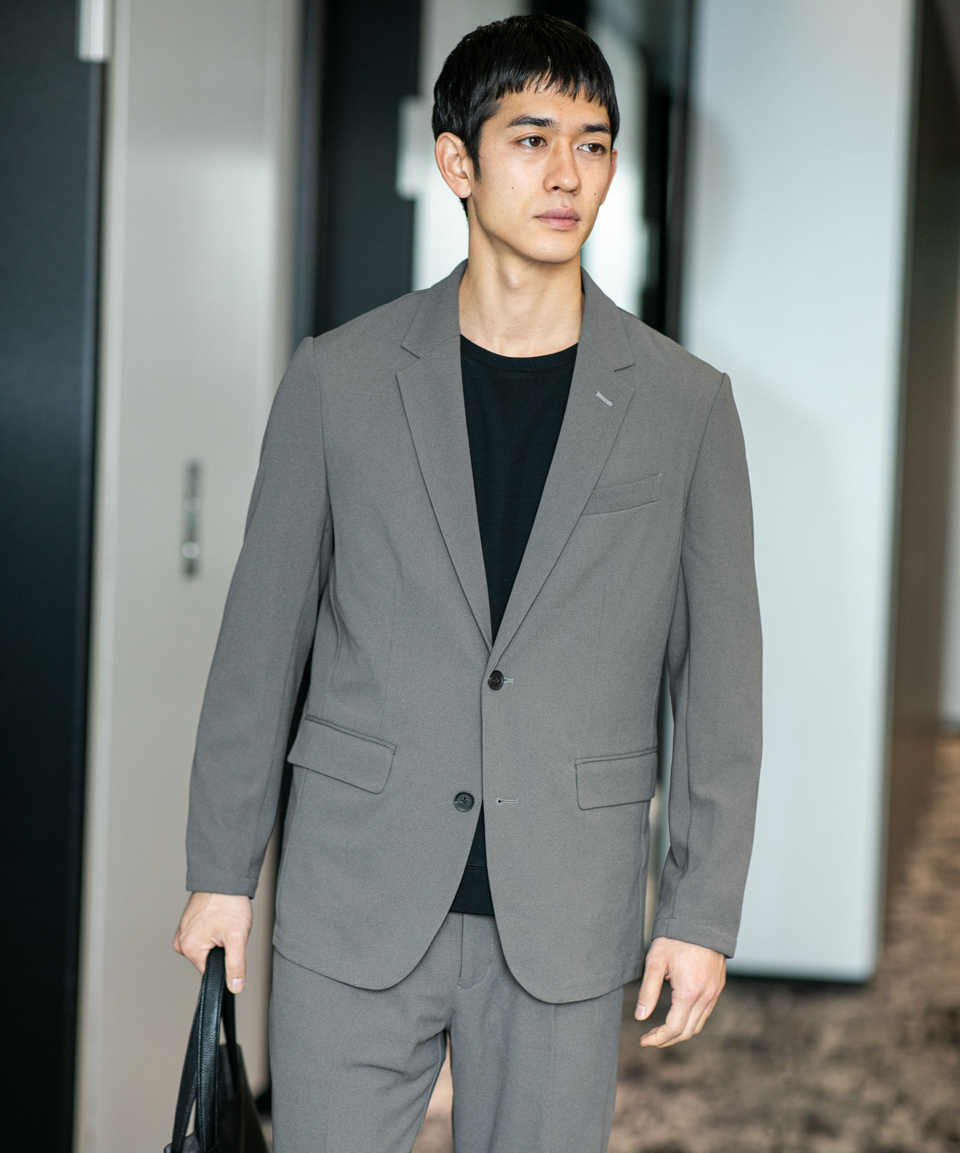 nano･universe「｢Damerino Pack｣for Jet Setter ブークレージャージセットアップ」|スーツ|