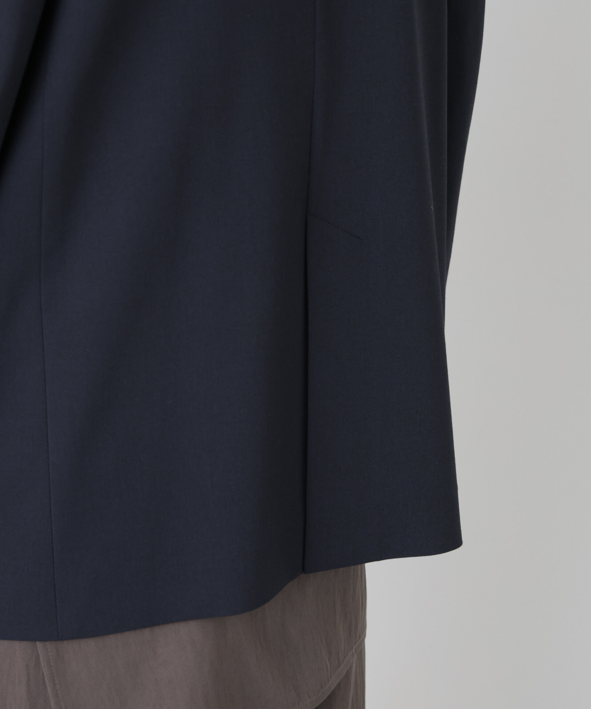 nano･universe「トロストレッチダブルジャケット(セットアップ可)」|テーラードジャケット|