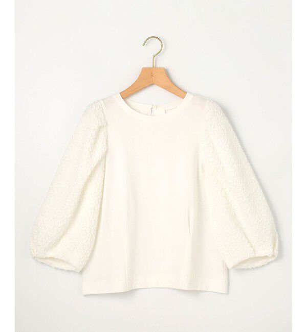 組曲「シャーリングシフォン袖 トップス」|Tシャツ・カットソー|