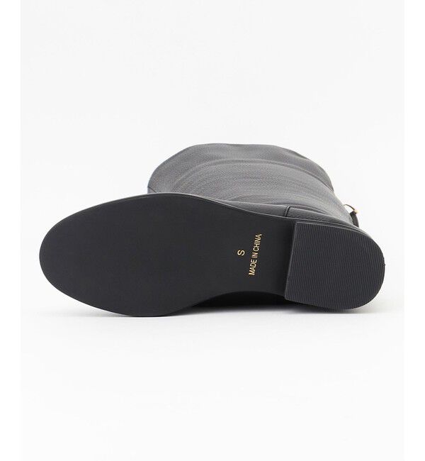 組曲「ワイドシャフト レザーロングブーツ」|ショートブーツ|