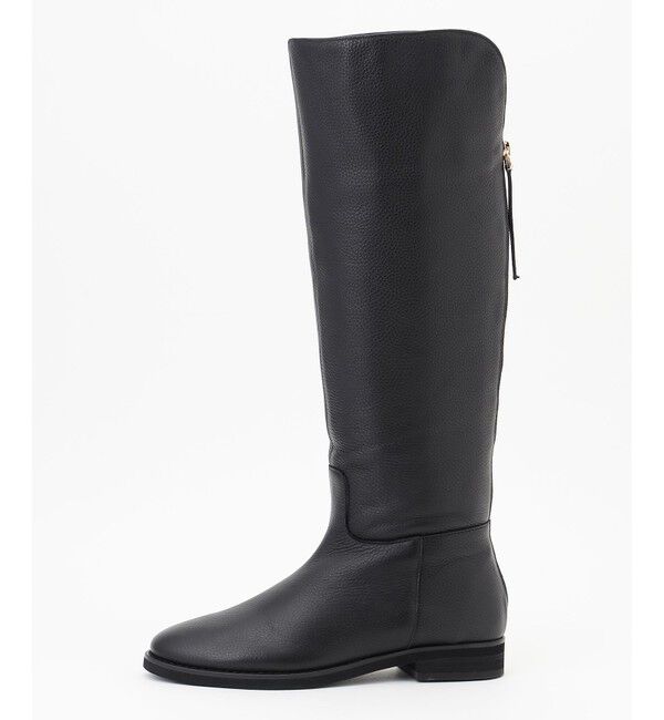 組曲「ワイドシャフト レザーロングブーツ」|ショートブーツ|