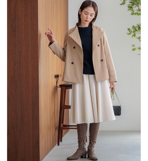 組曲「【WEB限定カラーあり】ウールライクストレッチ フレアスカート」|スカート|