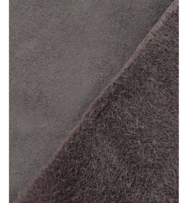 自由区「エコミンクフード付き ストール」|ストール|