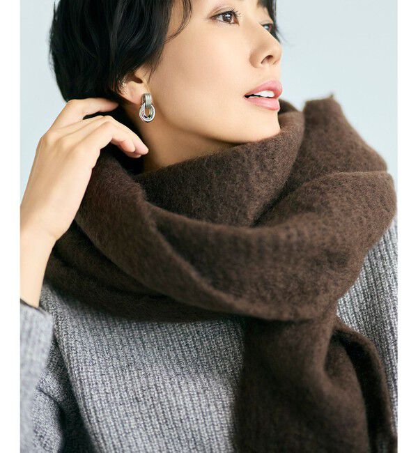 自由区「【カタログ掲載】フラッフィー マフラー」|マフラー|ﾀﾞｰｸﾌﾞ