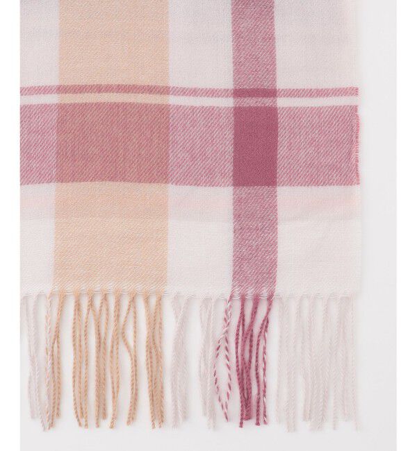 ANY SIS「【洗える】フワリーチェック ストール」|マフラー|