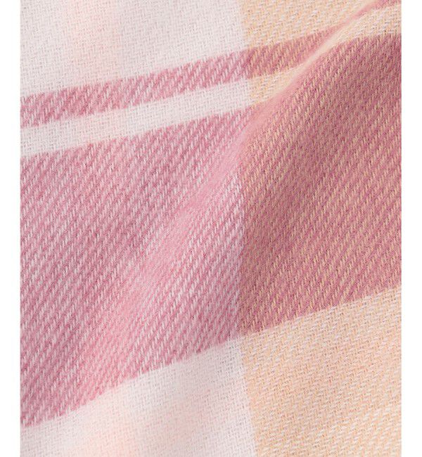 ANY SIS「【洗える】フワリーチェック ストール」|マフラー|