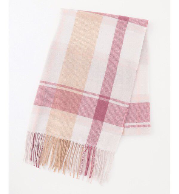 ANY SIS「【洗える】フワリーチェック ストール」|マフラー|