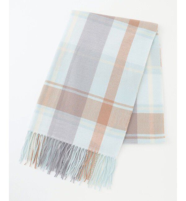 ANY SIS「【洗える】フワリーチェック ストール」|マフラー|