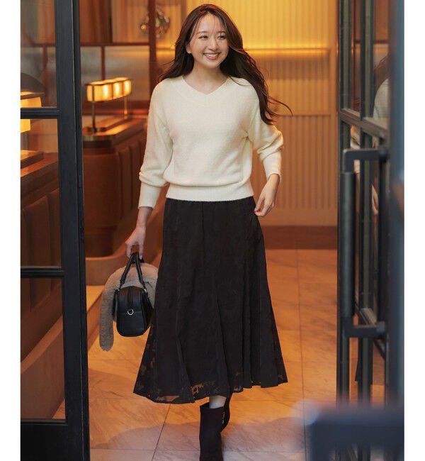 ANY SIS「フェイクファー ティペット」|マフラー|