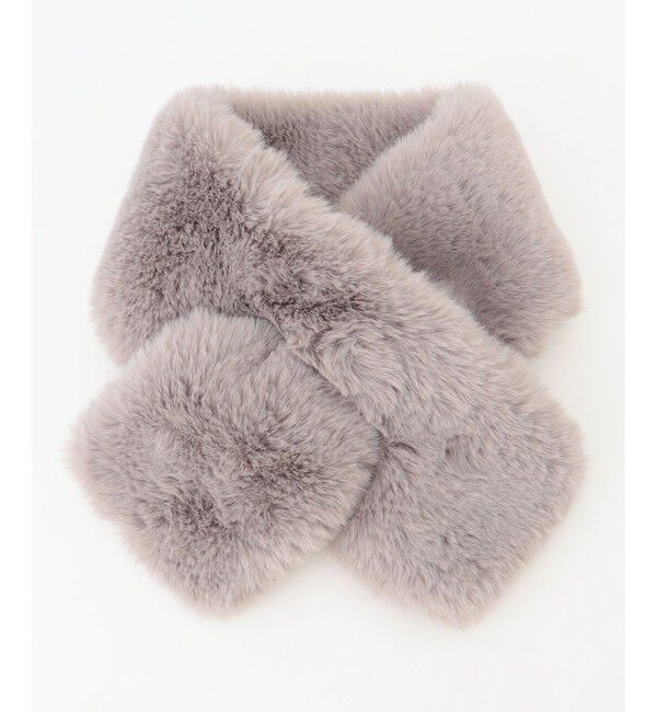 ANY SIS「フェイクファー ティペット」|マフラー|